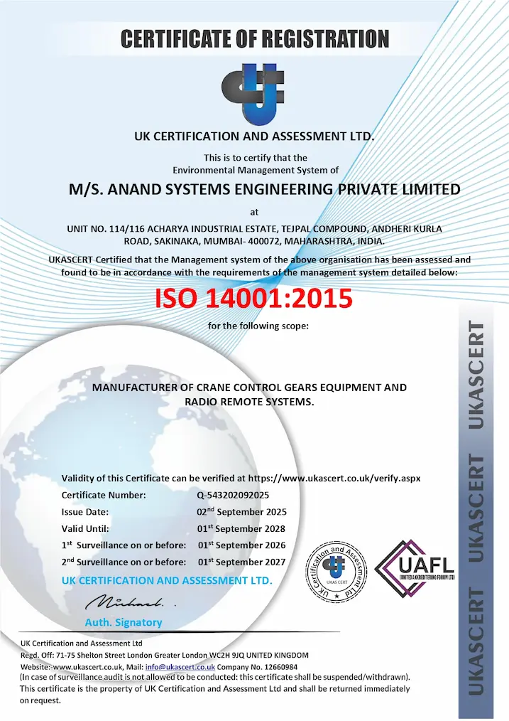 ISO 14001:2015 Certification