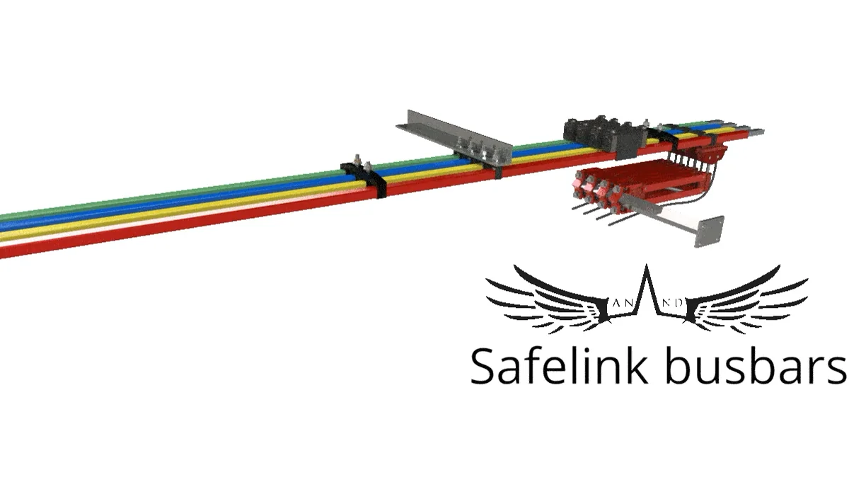 Anand Safelink DSL busbar system with current collector trolley