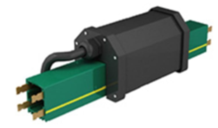Safelink Enclosed Center Power Feed (Image for Safelink W Joint Cover?)