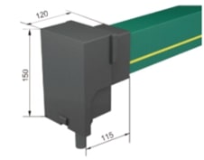 Safelink Enclosed End Power Feed