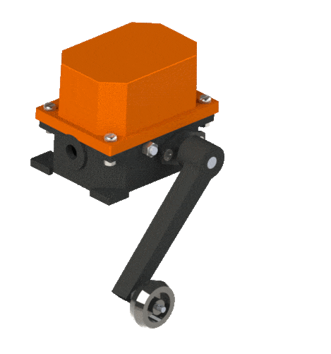 Lever Limit Switch Animation