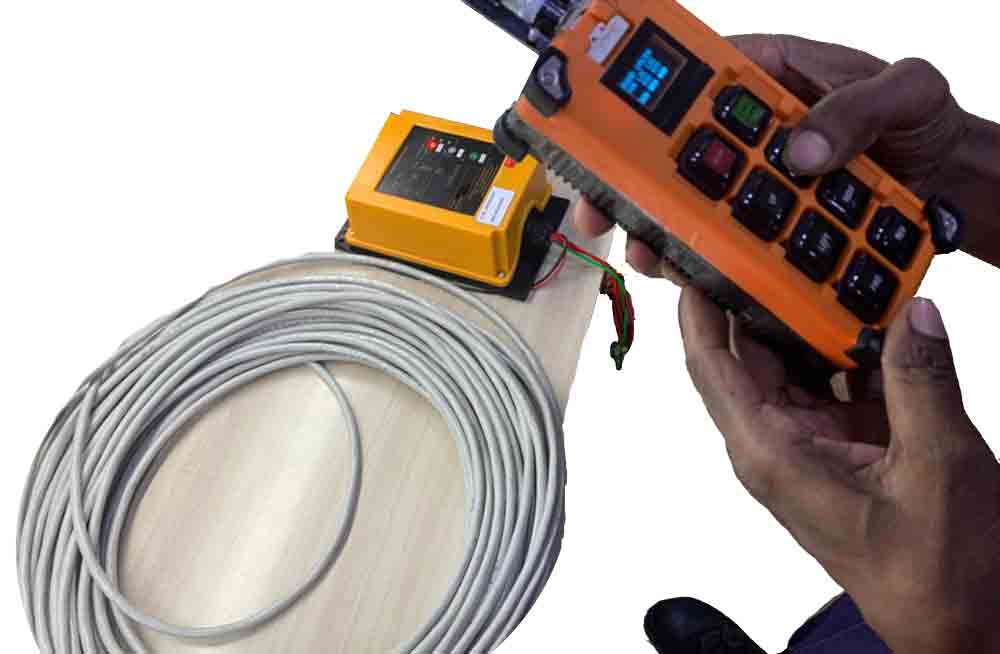 Data Pendant for cranes