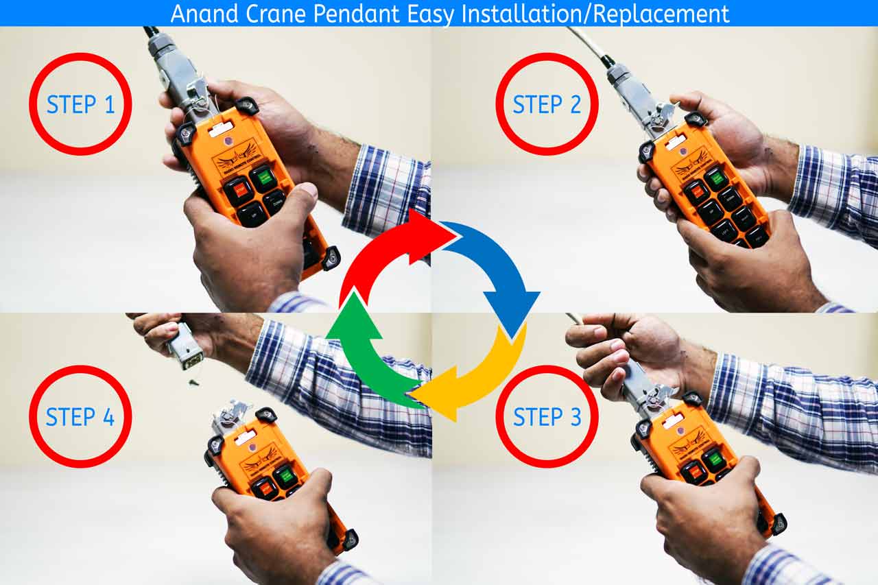 Anand Crane Pendant Easy Installation and Replacement