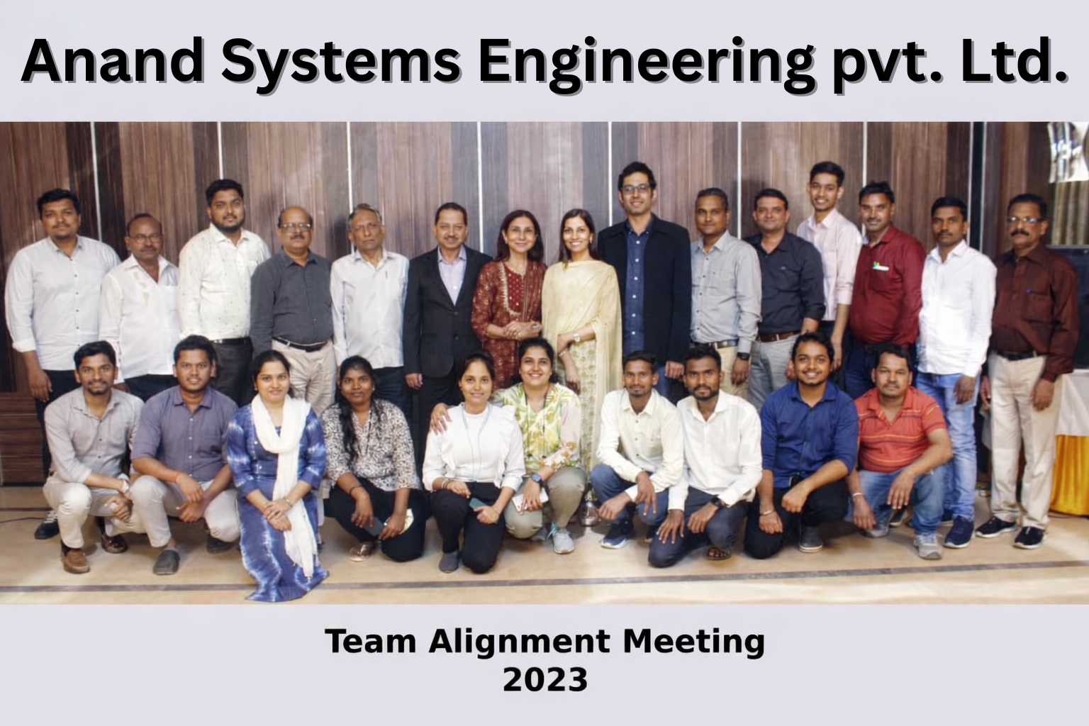 The dedicated team at Anand Systems Engineering Pvt. Ltd.