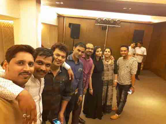 Production Team at Anand Annual Party