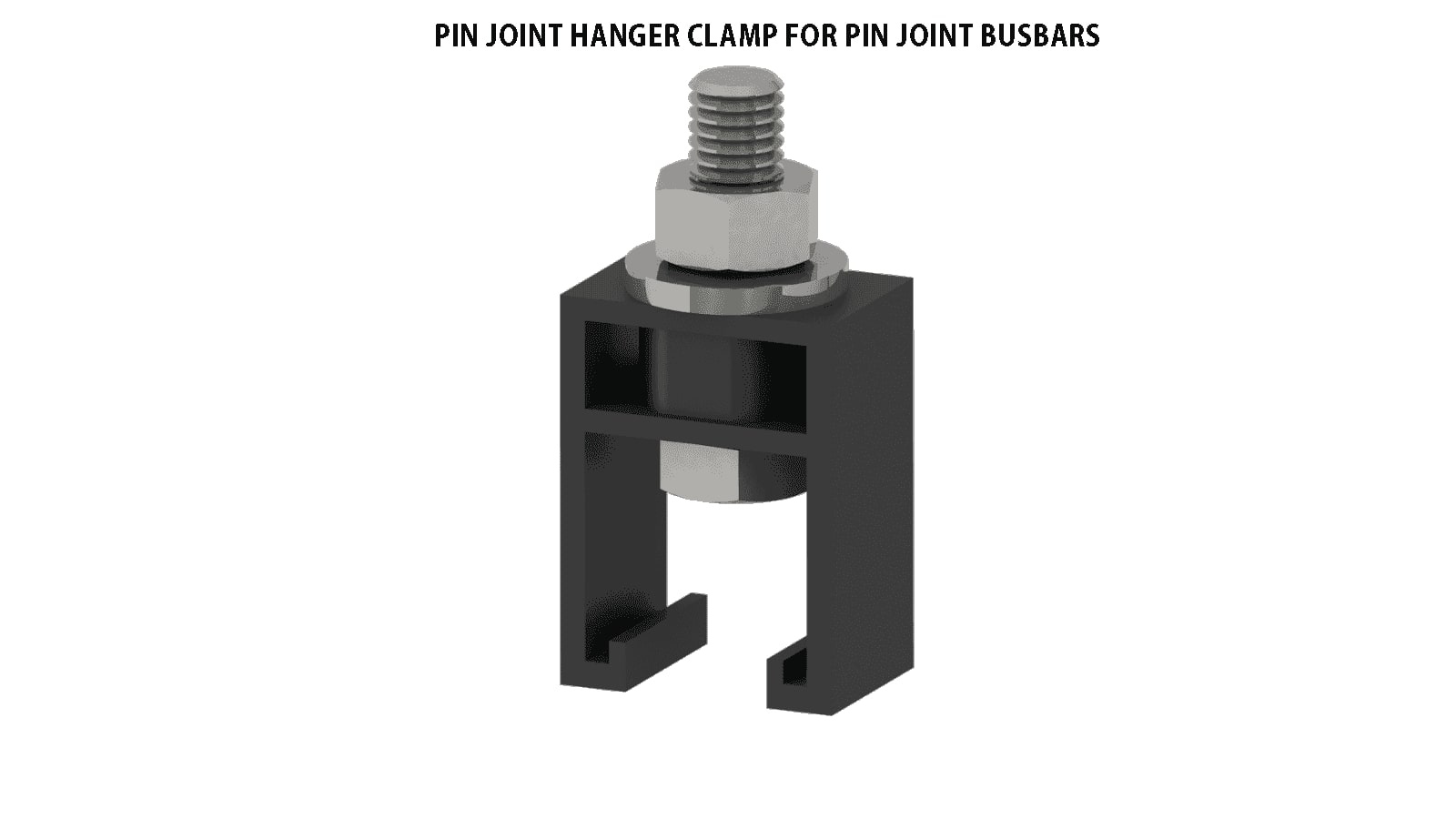 Hanger Clamp is used to clamp a busbar