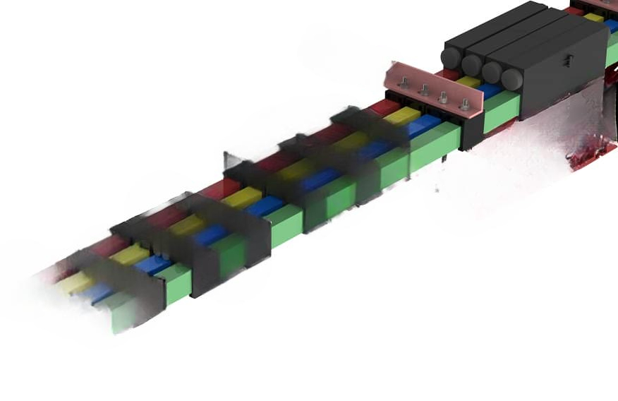 Accesories of pin joint busbar