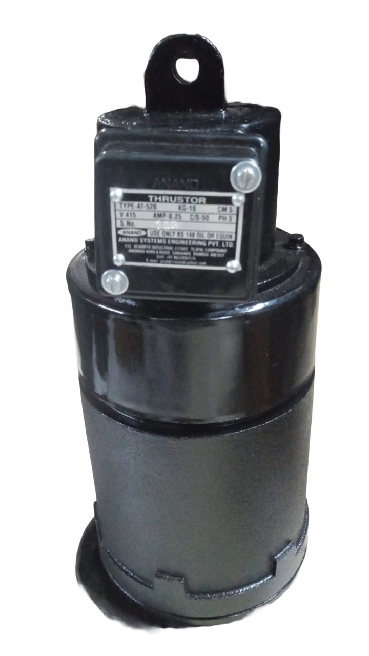 Front view of the 18 Kg Electro Hydraulic Thruster AT-520