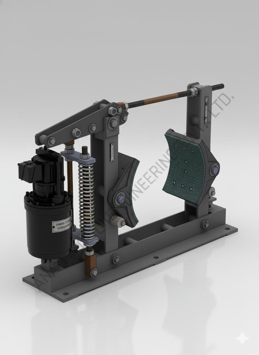 MDT 400-46 Mill Duty Thruster Brake 3D Model