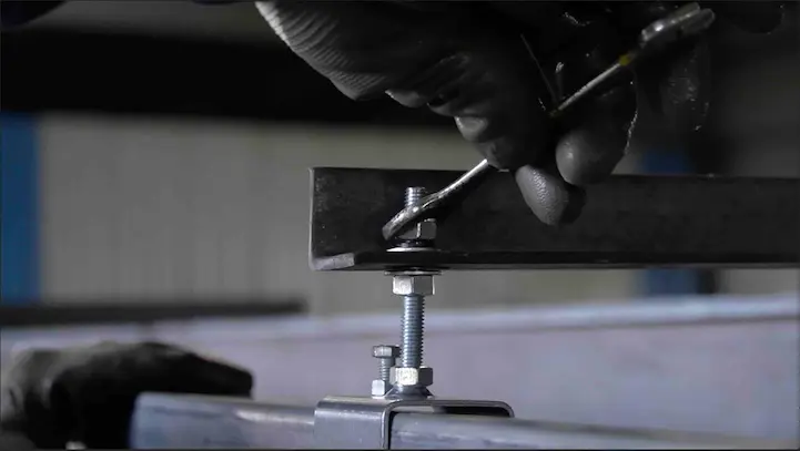 Anand C Rail Hanger Clamp Installation