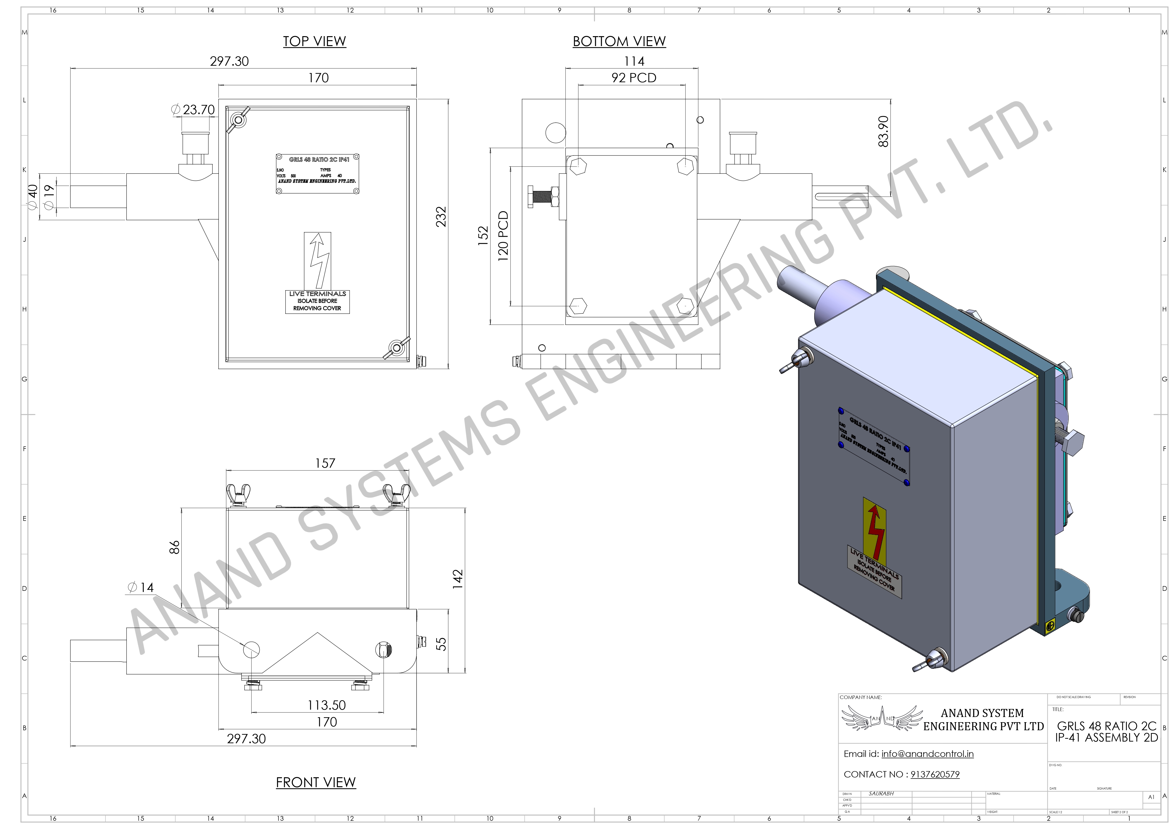 FG Rotary Geared Limit Switch