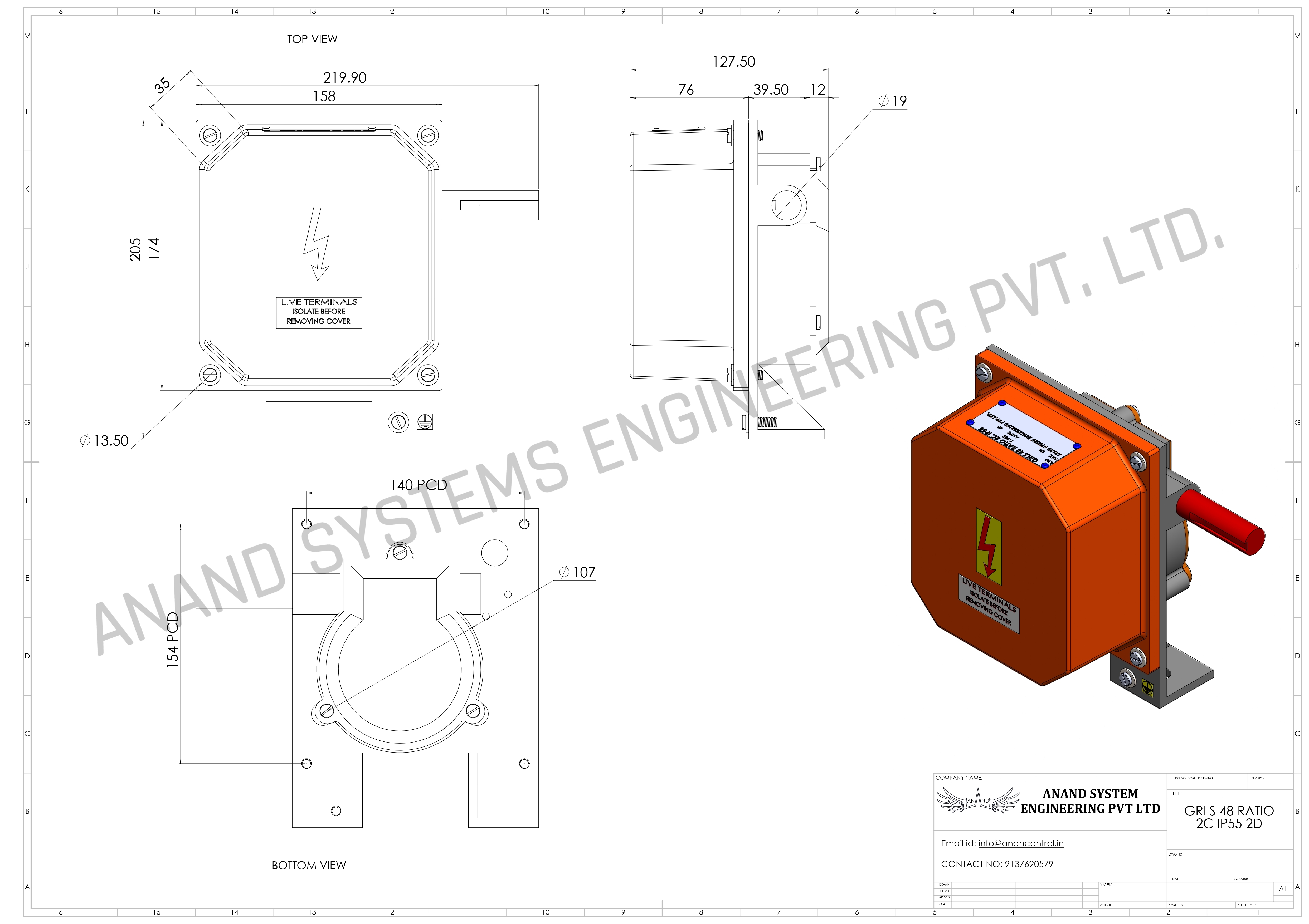 FG Rotary Geared Limit Switch
