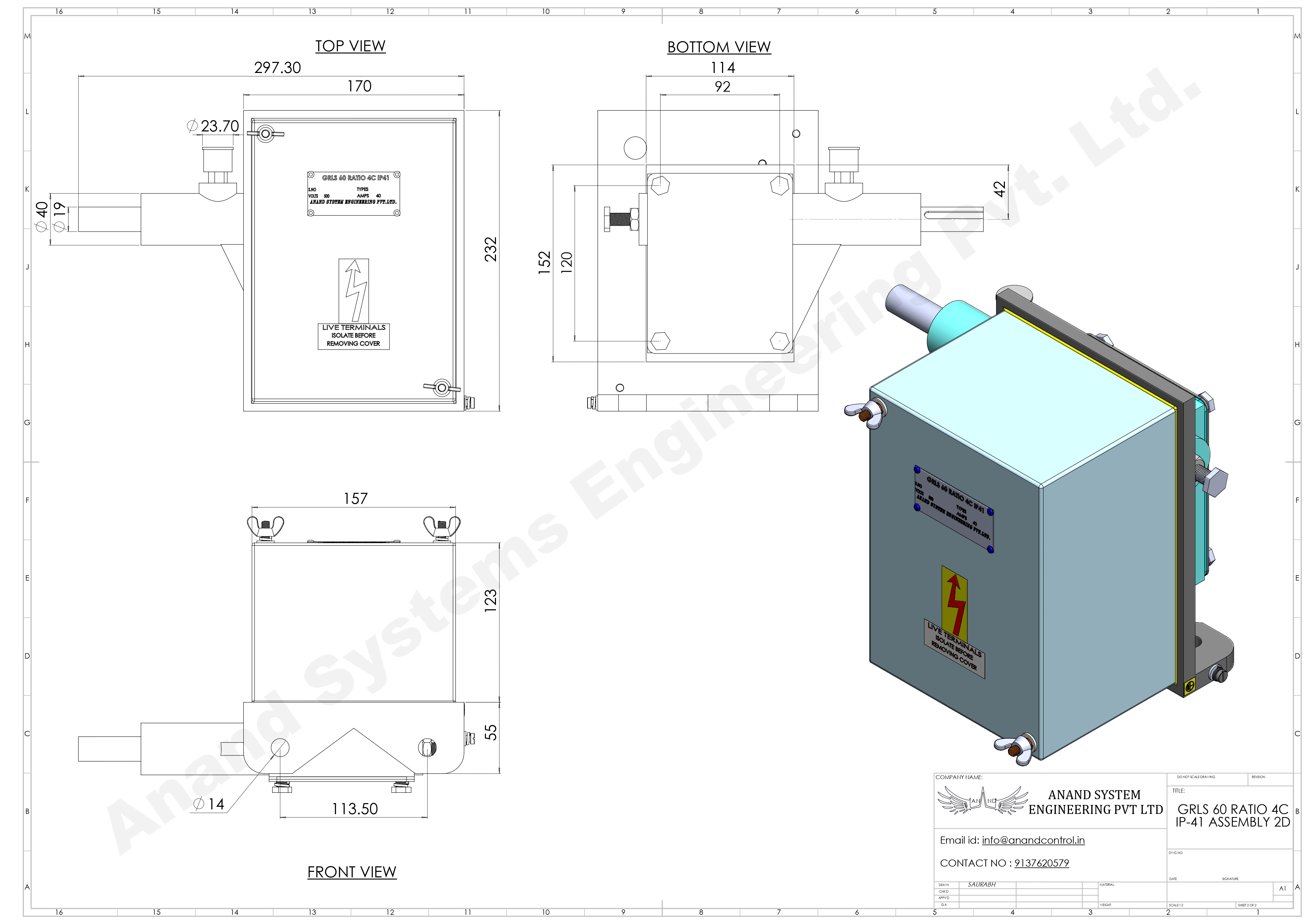 FG Rotary Geared Limit Switch