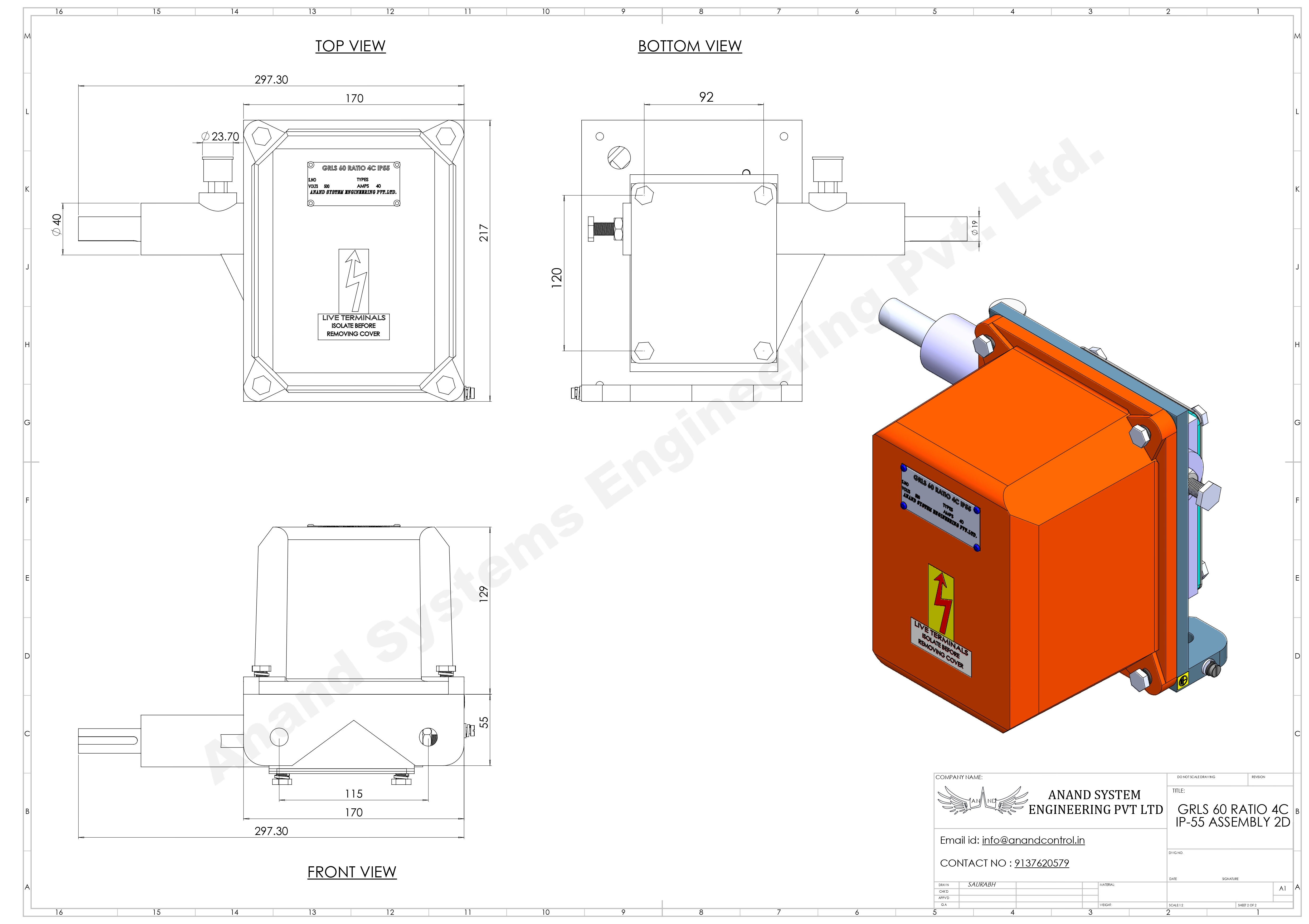 FG Rotary Geared Limit Switch