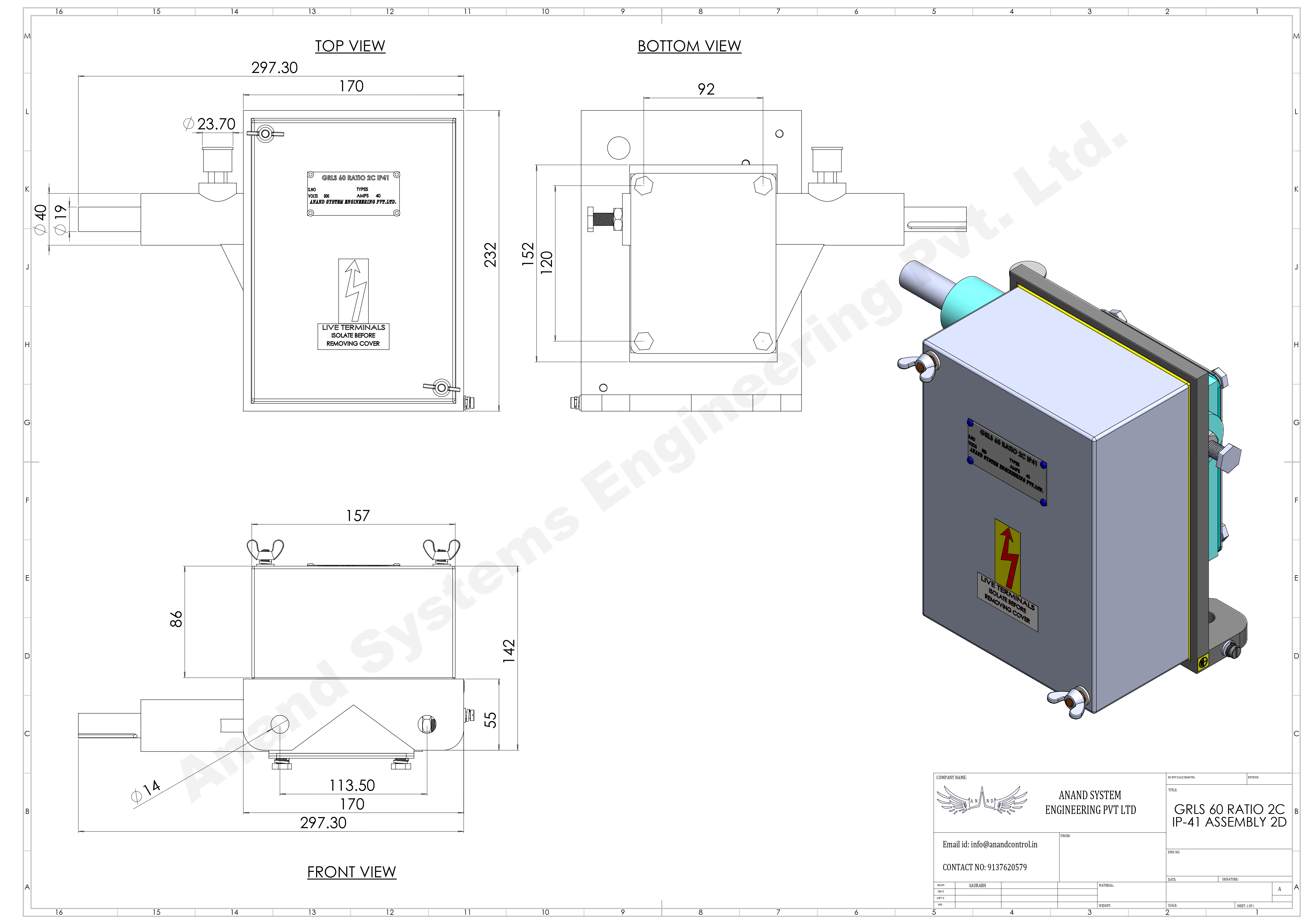 FG Rotary Geared Limit Switch