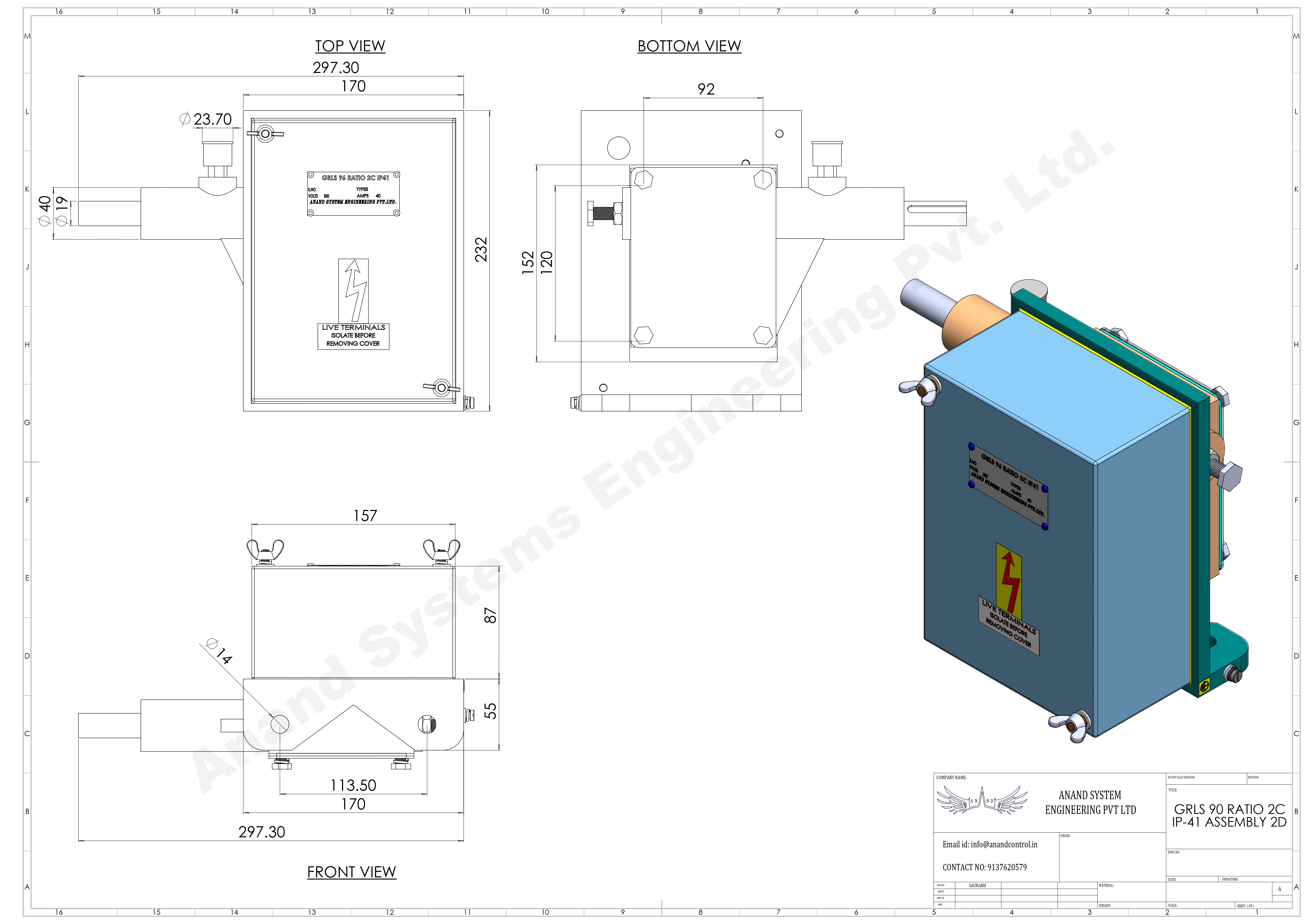 FG Rotary Geared Limit Switch