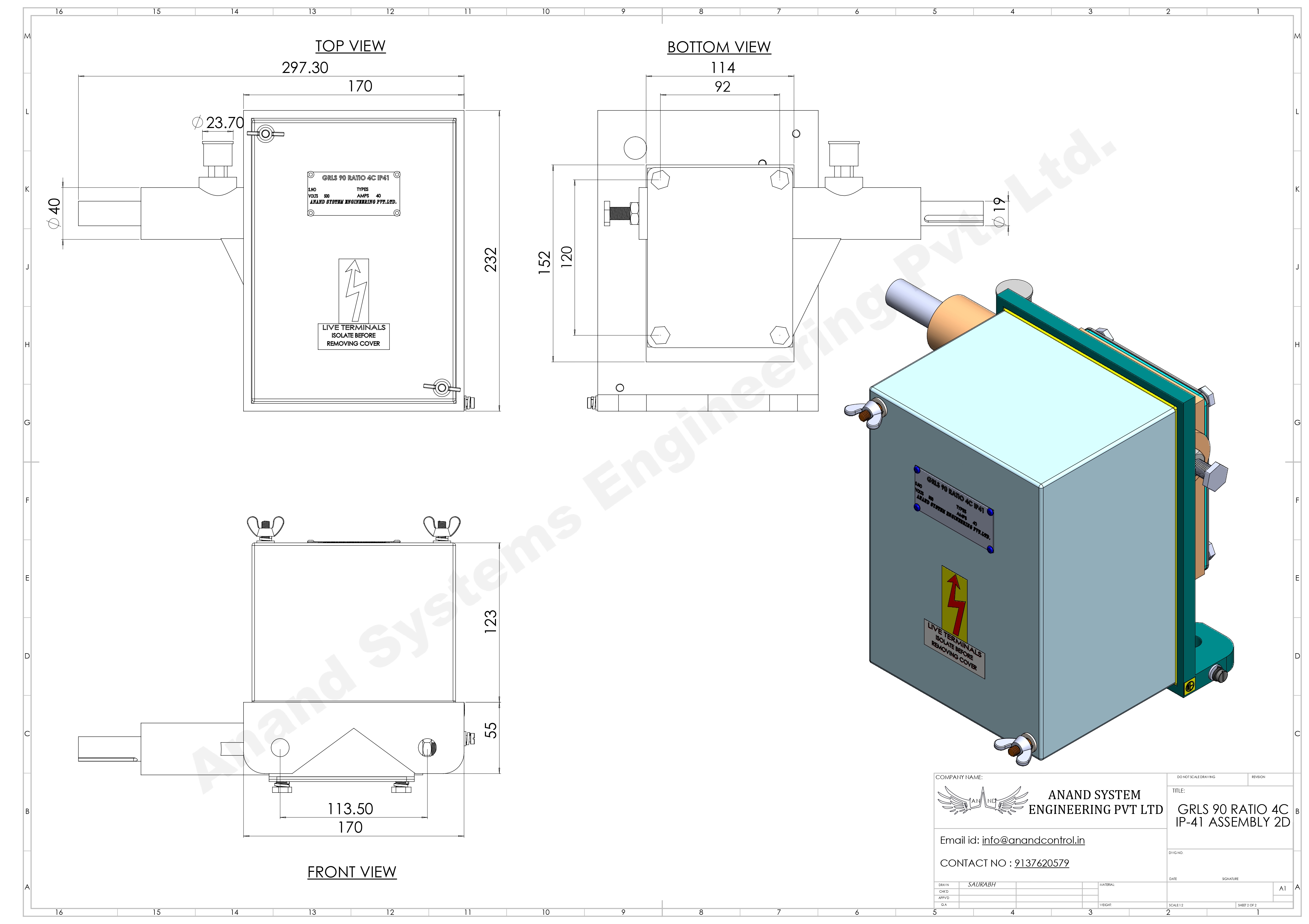 FG Rotary Geared Limit Switch