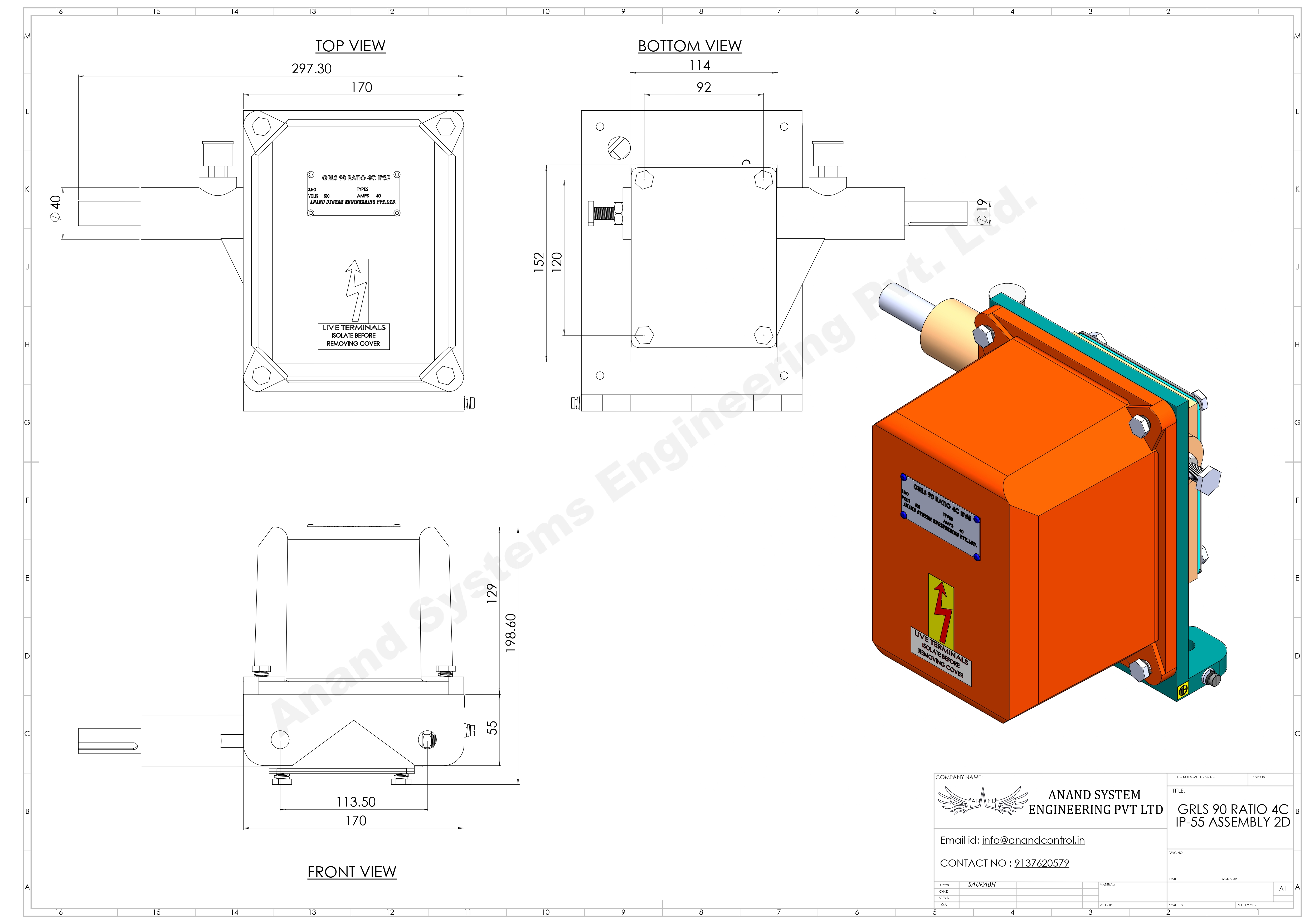 FG Rotary Geared Limit Switch