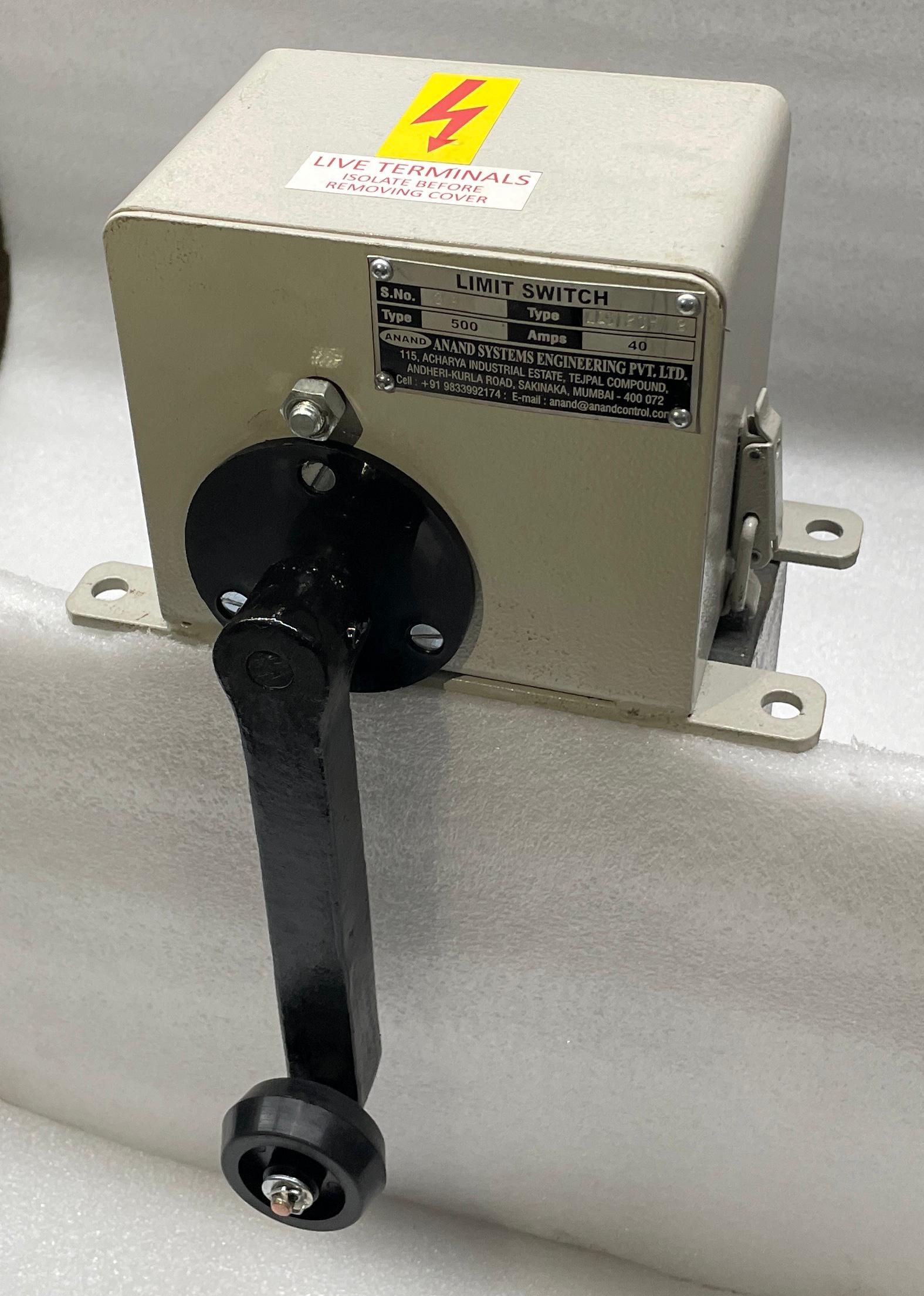 Lever-type Limit Switch for Crane Safety