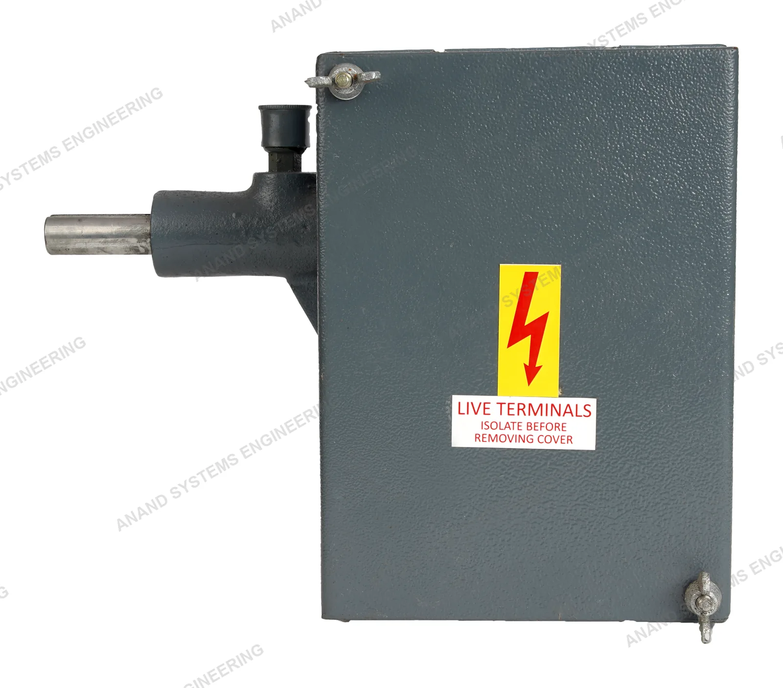 Anand GRLS rotary geared limit switch IP41 enclosure viewed from the terminal side