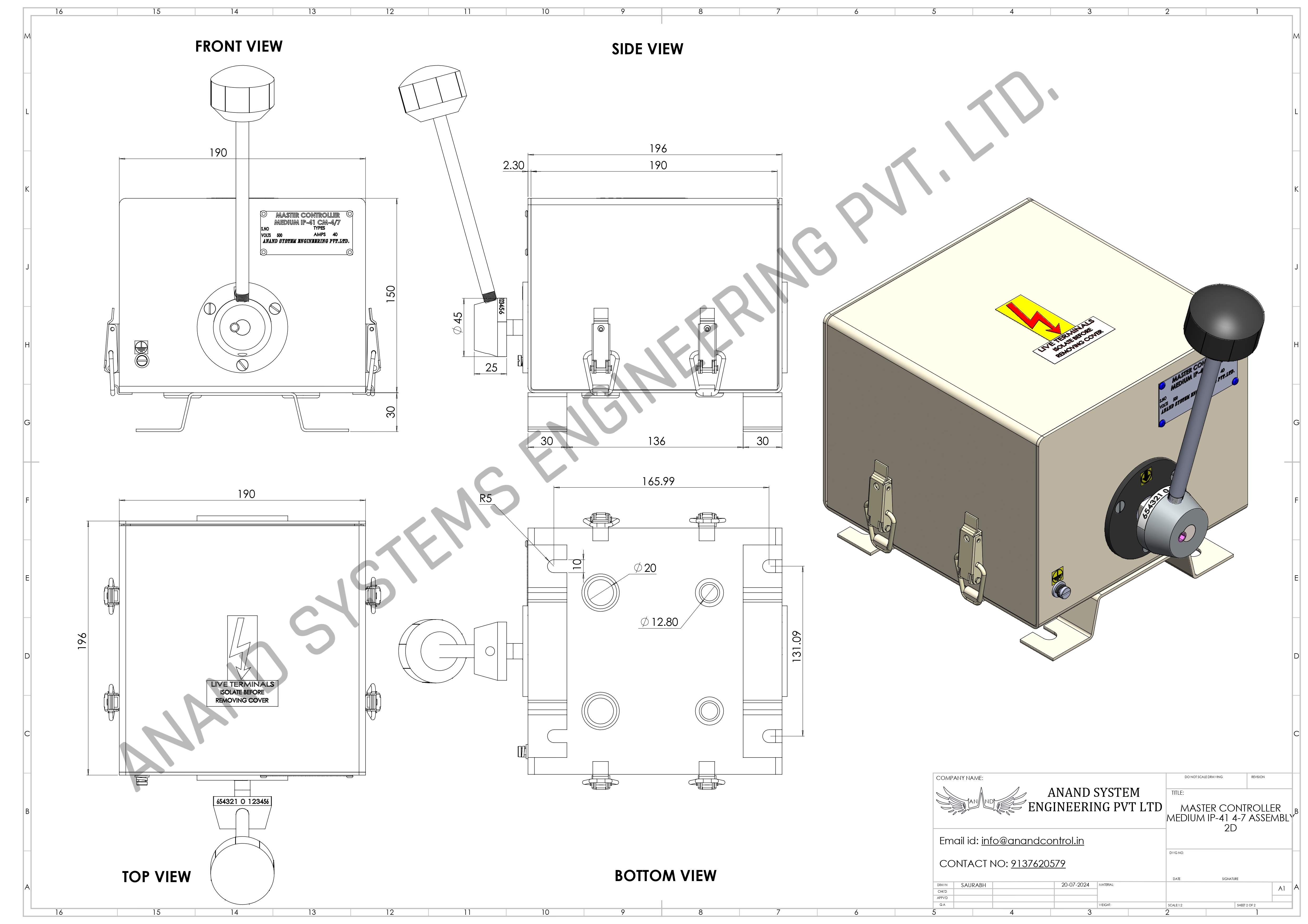 Master Controller Working Principle