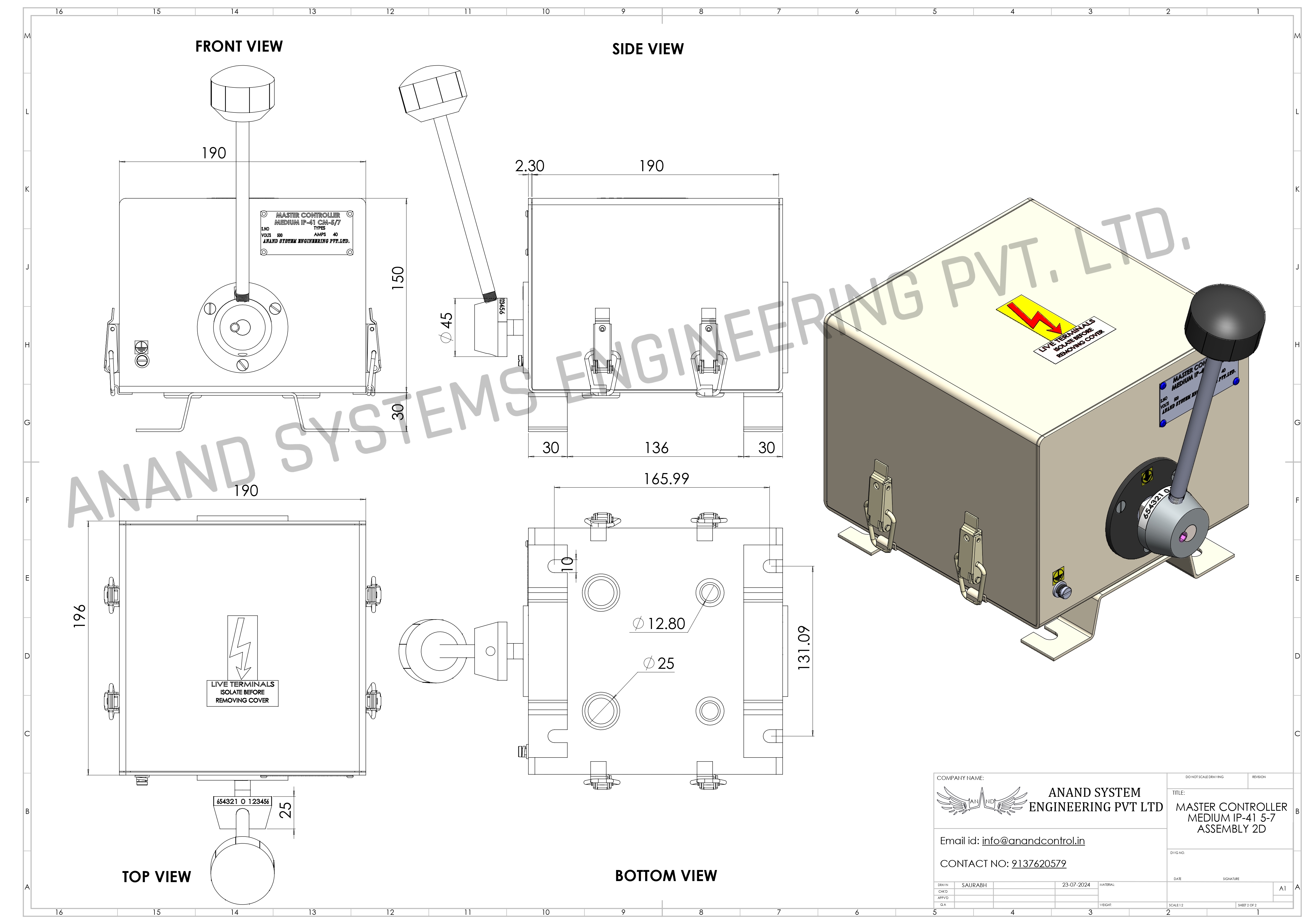 Master Controller Working Principle