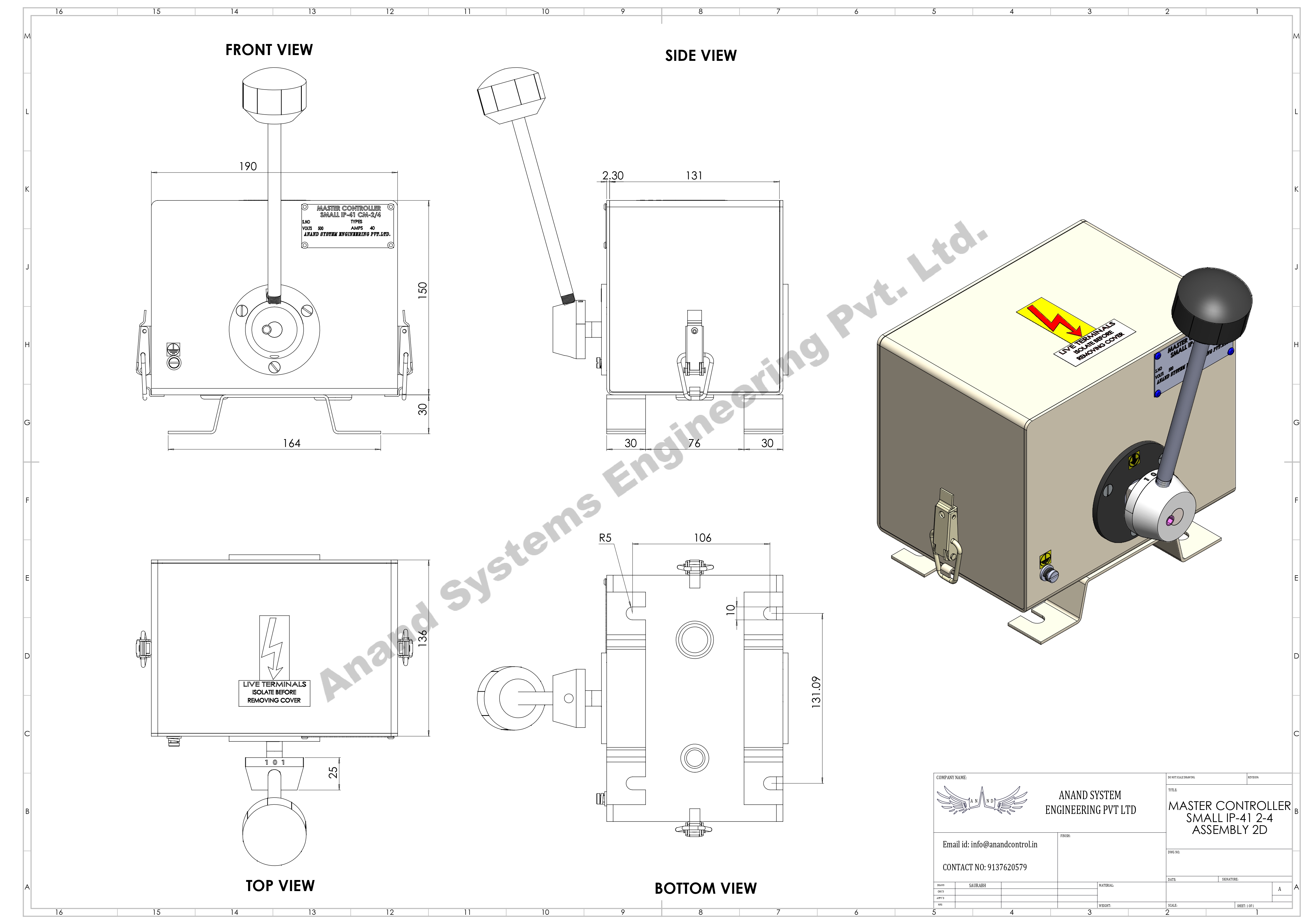Master Controller Working Principle
