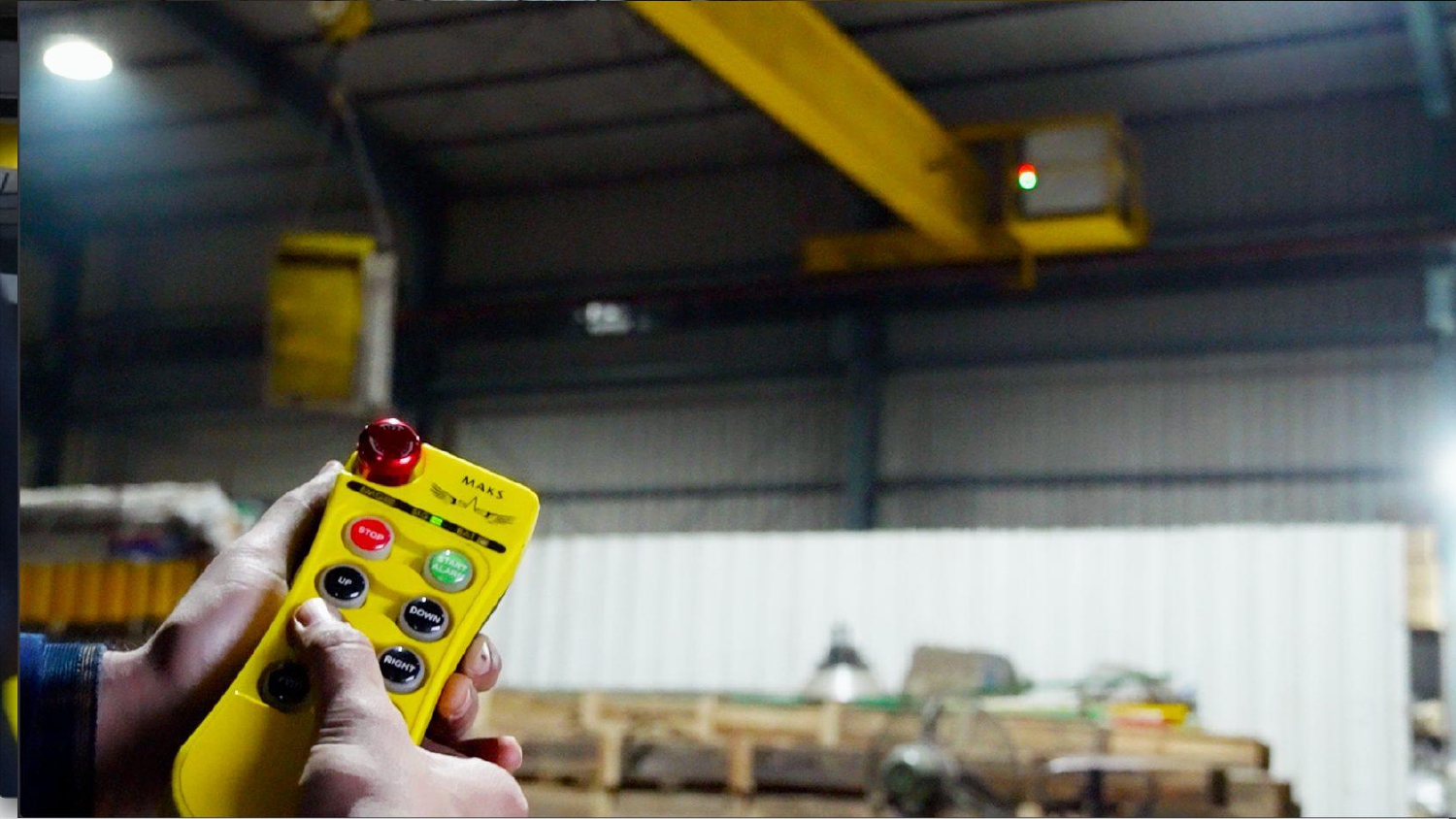 MAKS Radio Remote Control systems for cranes in UAE