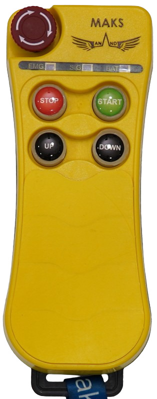 MAKS 4 Button Radio Remote Control
