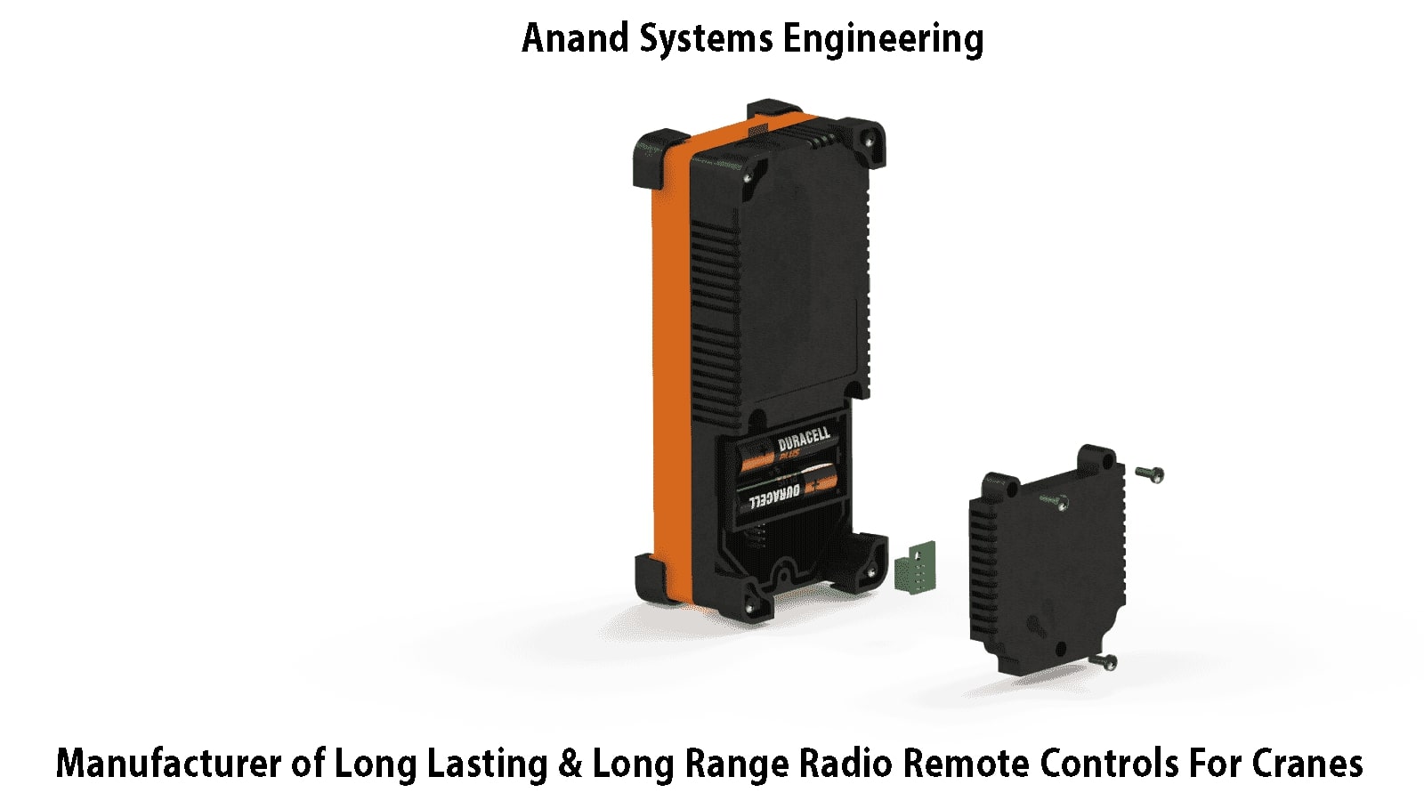 Radio Remote Control with Alkaline Batteries