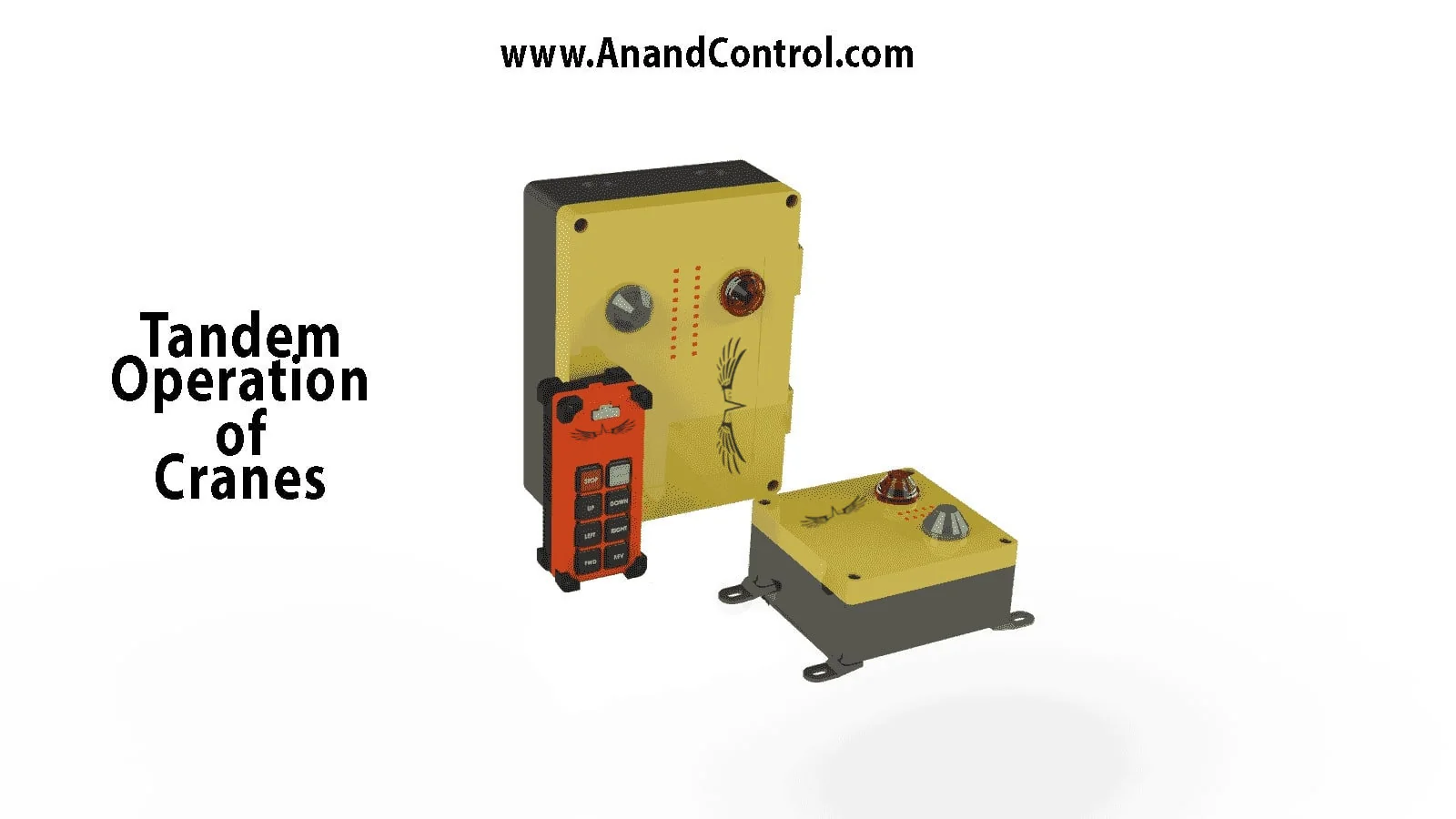 Illustration of Tandem Mode Operation for cranes